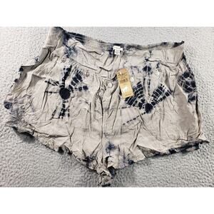 American Eagle Shorts Women's XL Extra Large Tie Dye Viscose NWT Stretch Casual